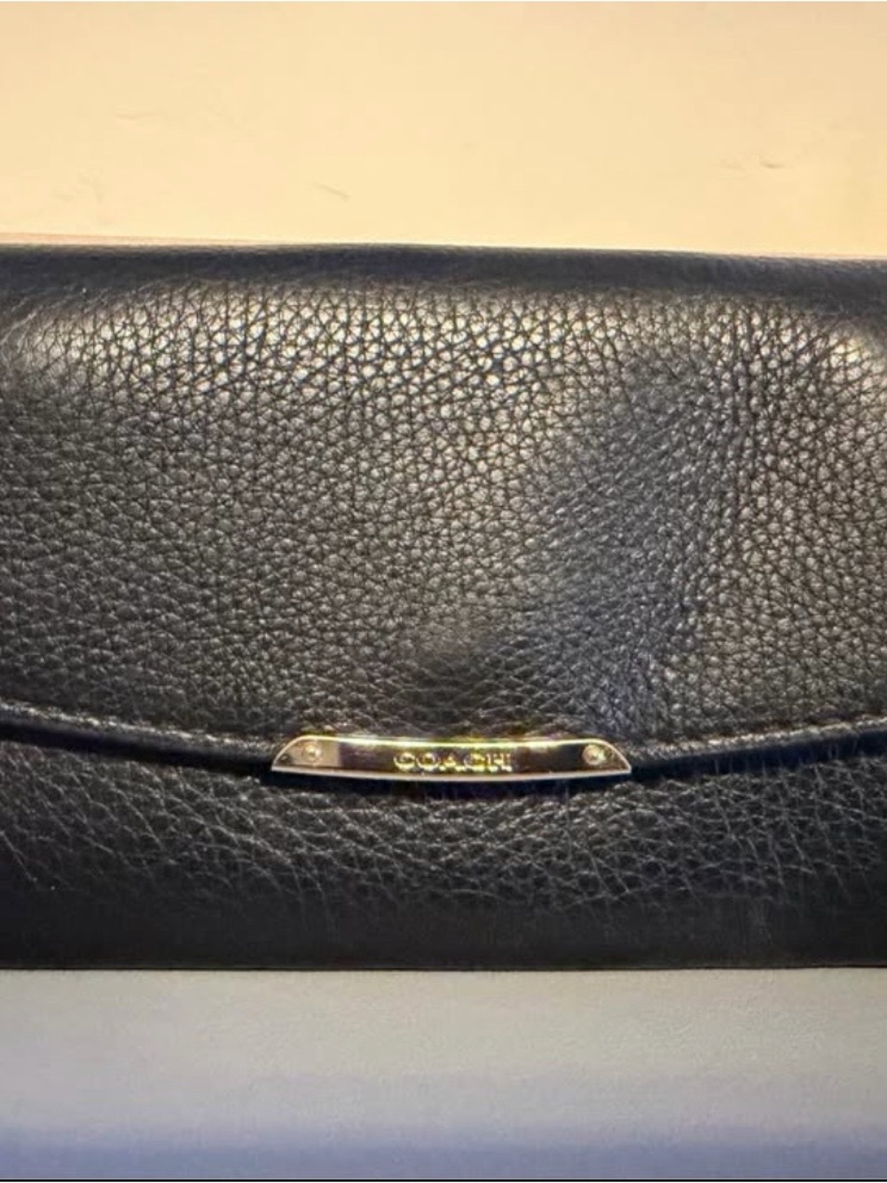 NWT Madison Leather Slim Envelope Wallet